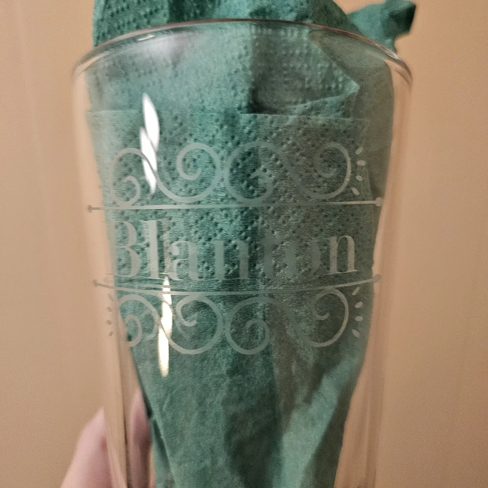 Handmade Beautiful Beacons Custom Name Glass
